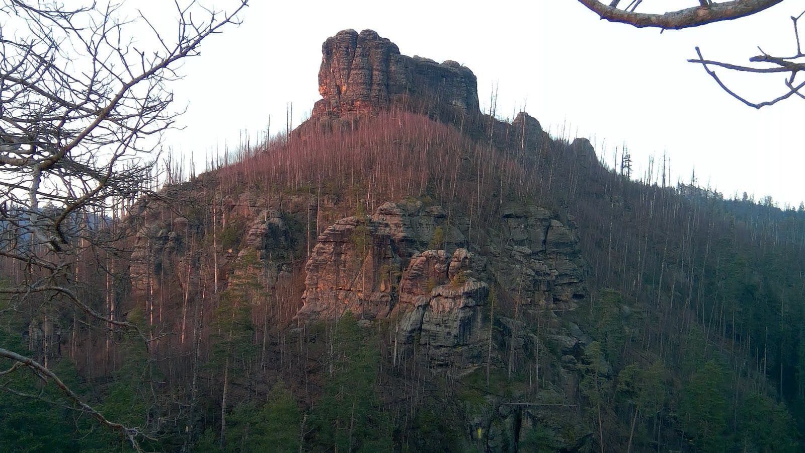 Skalní hrad Falkenštejn