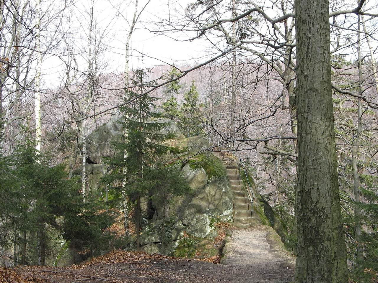 Skalní hrad Jezdec