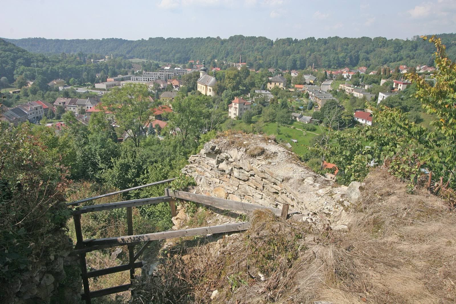 Zřícenina hradu Brandýs nad Orlicí