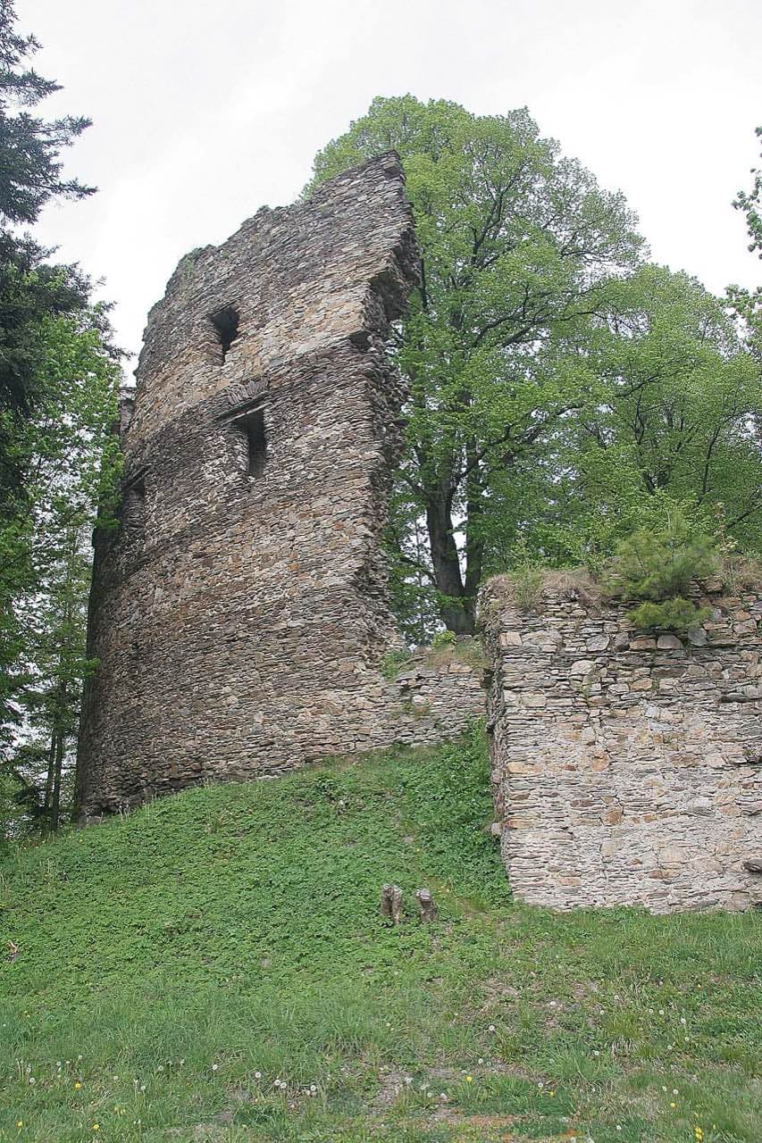 Zřícenina hradu Dalečín