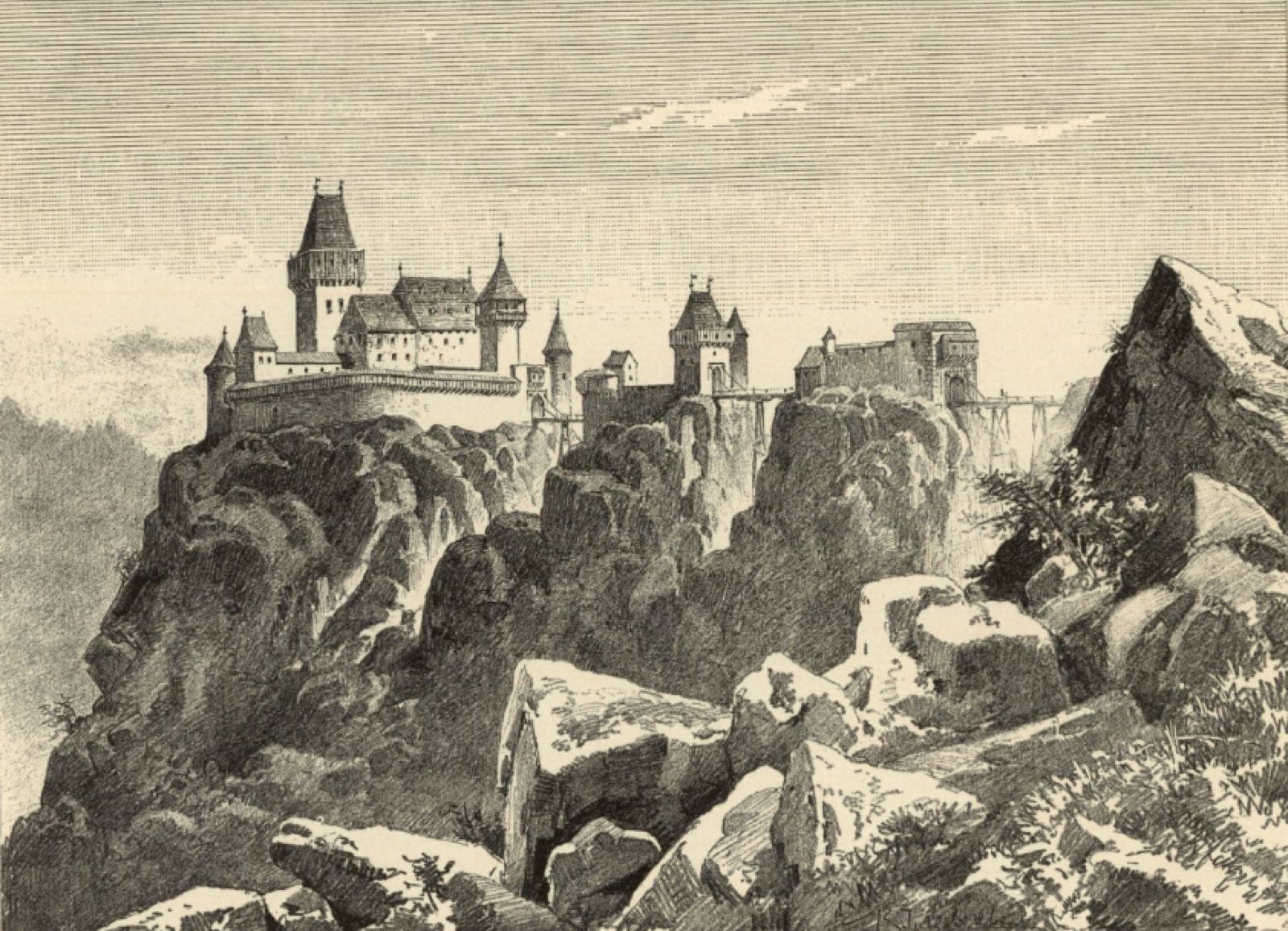 Zřícenina Nový hrad u Skuhrova nad Bělou