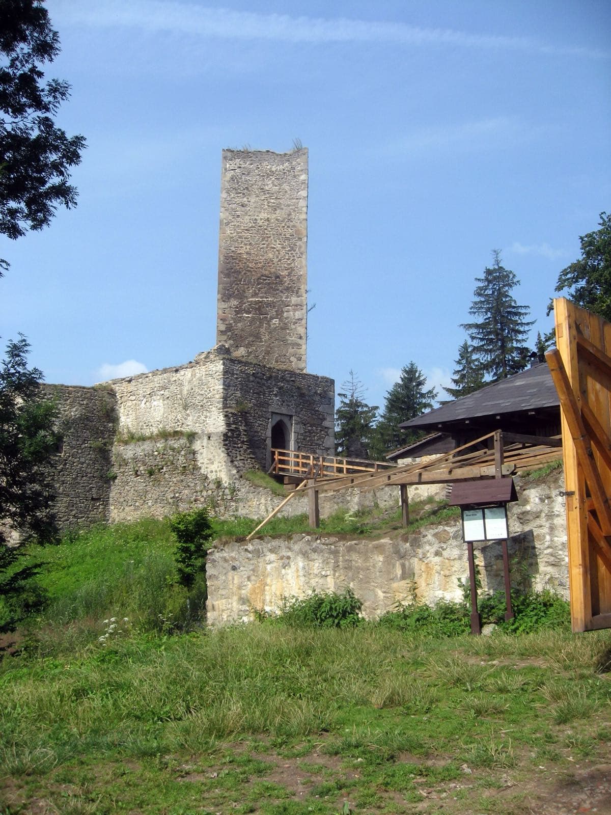 Zřícenina Orlík u Humpolce